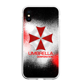 Чехол для iPhone XS Max матовый с принтом UMBRELLA CORP в Курске, Силикон | Область печати: задняя сторона чехла, без боковых панелей | biohazard | biohazard 7 | crocodile | fang | game | hand | monster | new umbrella | resident evil | resident evil 7 | umbrella | umbrella corp | umbrella corporation | zombie | обитель