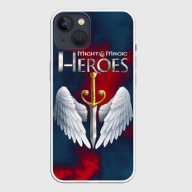 Чехол для iPhone 13 с принтом Heroes of Might and Magic в Курске,  |  | game | heroes | heroes of might and magic | homm | might and magic | ubisoft | герои | герои меча | герои меча и магии | игра