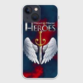 Чехол для iPhone 13 mini с принтом Heroes of Might and Magic в Курске,  |  | game | heroes | heroes of might and magic | homm | might and magic | ubisoft | герои | герои меча | герои меча и магии | игра