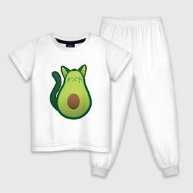 Детская пижама хлопок с принтом AVOCATO в Курске, 100% хлопок |  брюки и футболка прямого кроя, без карманов, на брюках мягкая резинка на поясе и по низу штанин
 | Тематика изображения на принте: 