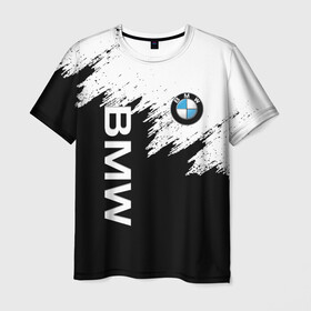 Мужская футболка 3D с принтом BMW | БМВ (Z) в Курске, 100% полиэфир | прямой крой, круглый вырез горловины, длина до линии бедер | bmw | bmw performance | m | motorsport | performance | бмв | моторспорт
