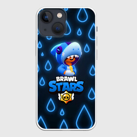 Чехол для iPhone 13 mini с принтом Brawl Stars Leon Shark в Курске,  |  | bea | bo | brawl stars | crow | dynamike | gt max | gt макс | leon shark | max | mortis | sakura spike | sally leon | sally леон | sandy | spike | беа | бо | бравл старс | динамайк | дэррил | кроу | леон акула | леон. leon | макс | мортис 