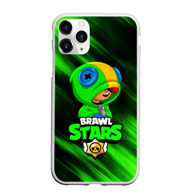 Чехол для iPhone 11 Pro матовый с принтом BRAWL STARS LEON в Курске, Силикон |  | bibi | brawl stars | crow | el brown | leon | leon shark | max | sally leon | shark | stars | werewolf | акула | биби | ворон | леон | оборотень