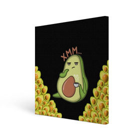 Холст квадратный с принтом Авокадо в Курске, 100% ПВХ |  | авокадо | веган | еда блогеров | мемы | минимализм | прикольные картинки | прикольные надписи | растение | смешное авокадо | фрукт