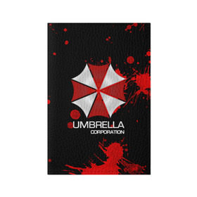 Обложка для паспорта матовая кожа с принтом UMBRELLA CORP в Курске, натуральная матовая кожа | размер 19,3 х 13,7 см; прозрачные пластиковые крепления | biohazard | biohazard 7 | crocodile | fang | game | hand | monster | new umbrella | resident evil | resident evil 7 | umbrella | umbrella corp | umbrella corporation | zombie | обитель