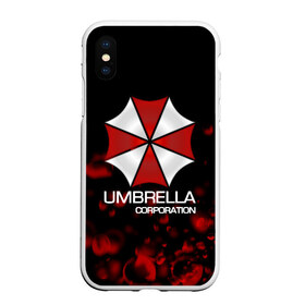 Чехол для iPhone XS Max матовый с принтом UMBRELLA CORP в Курске, Силикон | Область печати: задняя сторона чехла, без боковых панелей | biohazard | biohazard 7 | crocodile | fang | game | hand | monster | new umbrella | resident evil | resident evil 7 | umbrella | umbrella corp | umbrella corporation | zombie | обитель