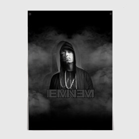 Постер с принтом EMINEM. в Курске, 100% бумага
 | бумага, плотность 150 мг. Матовая, но за счет высокого коэффициента гладкости имеет небольшой блеск и дает на свету блики, но в отличии от глянцевой бумаги не покрыта лаком | eminem | marshall bruce mathers | music to be murdered by | rap | американский рэпер | зарубежный реп | маршалл брюс мэтерс | музыка | реп | рэпер | эм | эминем