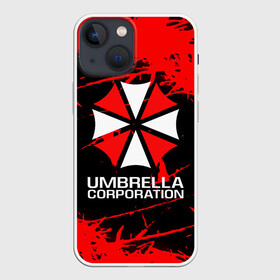 Чехол для iPhone 13 mini с принтом UMBRELLA CORPORATION. в Курске,  |  | corp | corporation | resident evil | umbrella | umbrella corporation | зомби апокалипсис | зонт | игра