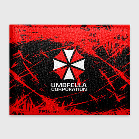 Обложка для студенческого билета с принтом UMBRELLA CORPORATION. в Курске, натуральная кожа | Размер: 11*8 см; Печать на всей внешней стороне | corp | corporation | resident evil | umbrella | umbrella corporation | зомби апокалипсис | зонт | игра