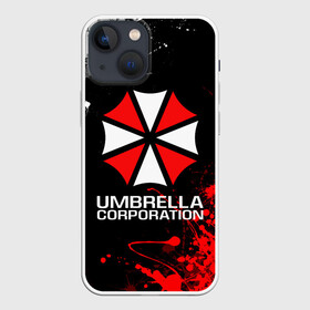 Чехол для iPhone 13 mini с принтом UMBRELLA CORPORATION. в Курске,  |  | corp | corporation | resident evil | umbrella | umbrella corporation | зомби апокалипсис | зонт | игра