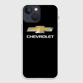 Чехол для iPhone 13 mini с принтом Chevrolet в Курске,  |  | auto | chevrolet | авто | автомобиль | марка | машина | шевроле