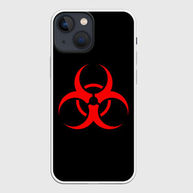 Чехол для iPhone 13 mini с принтом Plague inc в Курске,  |  | game | ncov2019 | plague inc | warning | вирус | знак | игра | китай | коронавирус | опасность | символ