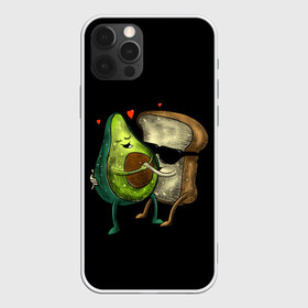 Чехол для iPhone 12 Pro Max с принтом Love в Курске, Силикон |  | avocado | avocato | avogato | cat | cats | авокадо | авокато | авокот | картинка | картинки | кот | коте | котэ | прикольная | прикольные