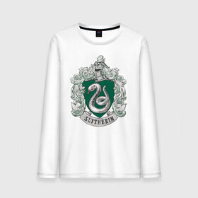 Мужской лонгслив хлопок с принтом Coat of Slytherin в Курске, 100% хлопок |  | Тематика изображения на принте: vdgerir | гарри поттер | гриффиндор | дамблдор | добби | слизерин | хогвартс