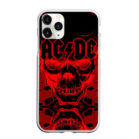 Чехол для iPhone 11 Pro Max матовый с принтом AC DC в Курске, Силикон |  | ac dc | acdc | back in black | columbia | epic | force | guitar | pop | rock | vevo | ангус | блюз | рок | хард | янг