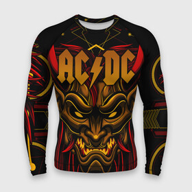 Мужской рашгард 3D с принтом AC DC в Курске,  |  | ac dc | acdc | back in black | columbia | epic | force | guitar | pop | rock | vevo | ангус | блюз | рок | хард | янг