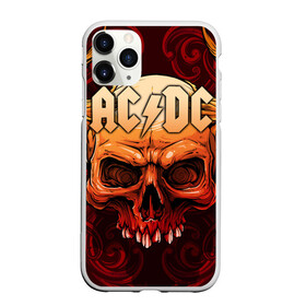 Чехол для iPhone 11 Pro Max матовый с принтом AC DC в Курске, Силикон |  | ac dc | acdc | back in black | columbia | epic | force | guitar | pop | rock | vevo | ангус | блюз | рок | хард | янг