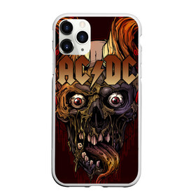 Чехол для iPhone 11 Pro Max матовый с принтом AC DC в Курске, Силикон |  | ac dc | acdc | back in black | columbia | epic | force | guitar | pop | rock | vevo | ангус | блюз | рок | хард | янг