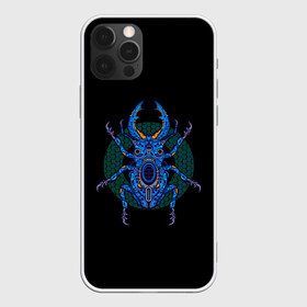 Чехол для iPhone 12 Pro Max с принтом Робот Жук в Курске, Силикон |  | animal | cyber | cyberpunk | будущее | животные | жук | ии | кибер панк | клешни | лапки | лапы | механизм | насекомое | насекомые | робот | узоры | фантастика