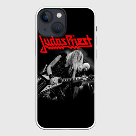 Чехол для iPhone 13 mini с принтом JUDAS PRIEST. в Курске,  |  | firepower | judas priest | бог металла | джудас прист | иуда прист | музыка | роб хэлфорд | рок | рок н ролл | хэви метал