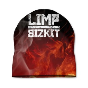 Шапка 3D с принтом LIMP BIZKIT в Курске, 100% полиэстер | универсальный размер, печать по всей поверхности изделия | dj lethal | limp bizkit | rock | джон отто | лимп бизкит | майк смит | музыка | роб уотерс | рок | сэм риверс | терри бальзамо | уэс борланд | фред дёрст