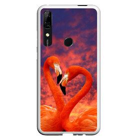 Чехол для Honor P Smart Z с принтом Flamingo Love в Курске, Силикон | Область печати: задняя сторона чехла, без боковых панелей | 14 февраля | 8 марта | валентинов день | верность | влюбленность | влюбленные | вместе | вместе навсегда | девушке | женат | женский день | женский праздник | закат | замужем | кружка | любимая