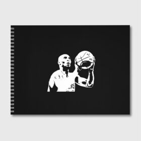 Альбом для рисования с принтом Kobe Bryant 24 в Курске, 100% бумага
 | матовая бумага, плотность 200 мг. | 24 | basketball | bryant | kobe | lakers | nba