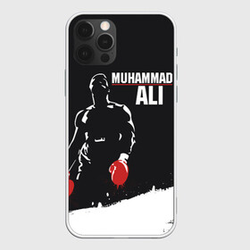 Чехол для iPhone 12 Pro с принтом Muhammad Ali в Курске, силикон | область печати: задняя сторона чехла, без боковых панелей | ali | muhammad ali | the greatest | али | бокс | мухамед али | мухаммед али