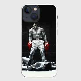 Чехол для iPhone 13 mini с принтом Muhammad Ali в Курске,  |  | ali | muhammad ali | the greatest | али | бокс | мухамед али | мухаммед али