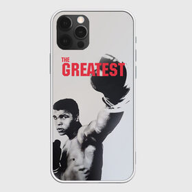 Чехол для iPhone 12 Pro Max с принтом The Greatest в Курске, Силикон |  | ali | muhammad ali | the greatest | али | бокс | мухамед али | мухаммед али