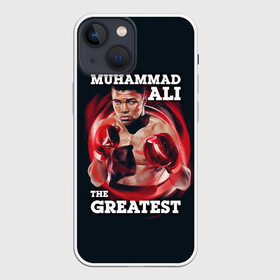 Чехол для iPhone 13 mini с принтом Muhammad Ali в Курске,  |  | ali | muhammad ali | the greatest | али | бокс | мухамед али | мухаммед али