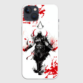 Чехол для iPhone 13 с принтом Assassins Creed в Курске,  |  | blood | game | асасин | ассасин | ассасин крид | ассассин | ассассин крид | дезмонд майлс | дитя ассассинов | игра | кровь | надпись | оружие