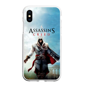 Чехол для iPhone XS Max матовый с принтом Assassins Creed в Курске, Силикон | Область печати: задняя сторона чехла, без боковых панелей | Тематика изображения на принте: blood | game | асасин | ассасин | ассасин крид | ассассин | ассассин крид | дезмонд майлс | дитя ассассинов | игра | кровь | надпись | оружие