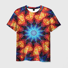 Мужская футболка 3D с принтом PSY в Курске, 100% полиэфир | прямой крой, круглый вырез горловины, длина до линии бедер | abstract | abstraction | texture | абстракция | геометрия | иллюзия | обман зрения | оптический узор | текстура