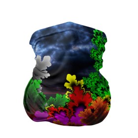 Бандана-труба 3D с принтом КИСЛОТНАЯ АБСТРАКЦИЯ в Курске, 100% полиэстер, ткань с особыми свойствами — Activecool | плотность 150‒180 г/м2; хорошо тянется, но сохраняет форму | abstract | abstraction | texture | абстракция | геометрия | иллюзия | обман зрения | оптический узор | текстура