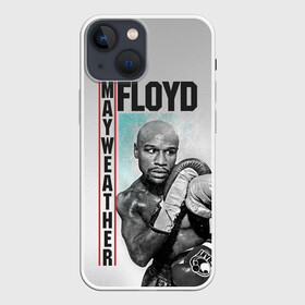 Чехол для iPhone 13 mini с принтом Флойд Мейвезер в Курске,  |  | floyd | floyd mayweather jr. | бокс | майвайзер | майвейзер | мейвезер | флойд мейвезер