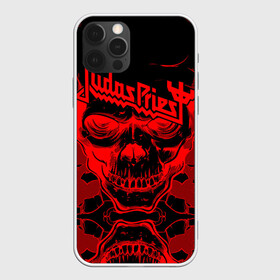 Чехол для iPhone 12 Pro с принтом Judas Priest в Курске, силикон | область печати: задняя сторона чехла, без боковых панелей | breaking the law | judas priest | live | painkiller | гленн типтон | грув | метал | роб хэлфорд | рок | тим оуэнс | хард | хеви