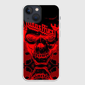 Чехол для iPhone 13 mini с принтом Judas Priest в Курске,  |  | breaking the law | judas priest | live | painkiller | гленн типтон | грув | метал | роб хэлфорд | рок | тим оуэнс | хард | хеви