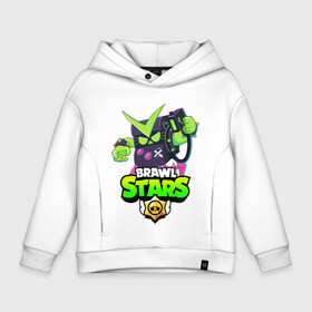 Детское худи Oversize хлопок с принтом BRAWL STARS VIRUS 8-BIT в Курске, френч-терри — 70% хлопок, 30% полиэстер. Мягкий теплый начес внутри —100% хлопок | боковые карманы, эластичные манжеты и нижняя кромка, капюшон на магнитной кнопке | 8 bit | 8 бит | bibi | brawl stars | crow | el brown | leon | leon shark | max | mr.p | sally leon | shark | stars | virus | werewolf | акула | биби | вирус | ворон | леон | оборотень | пингвин