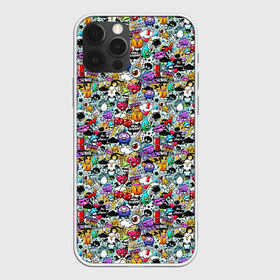 Чехол для iPhone 12 Pro Max с принтом Stickerboom в Курске, Силикон |  | Тематика изображения на принте: art | bomb | graffiti | hearts | monsters | stars | stickerboom | stickers | texture | арт | бомба | вишня | граффити | звезды | монстры | мороженое | сердечки | стикербум | стикеры | текстура