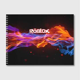 Альбом для рисования с принтом ROBLOX в Курске, 100% бумага
 | матовая бумага, плотность 200 мг. | game | gamer | logo | minecraft | roblox | simulator | игра | конструктор | лого | майнкрафт | симулятор | строительство | фигура