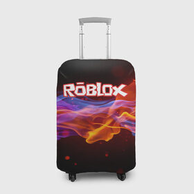 Чехол для чемодана 3D с принтом ROBLOX | РОБЛОКС (Z) в Курске, 86% полиэфир, 14% спандекс | двустороннее нанесение принта, прорези для ручек и колес | game | gamer | logo | minecraft | roblox | simulator | игра | конструктор | лого | майнкрафт | симулятор | строительство | фигура