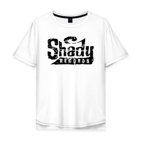 Мужская футболка хлопок Oversize с принтом Eminem Slim Shady в Курске, 100% хлопок | свободный крой, круглый ворот, “спинка” длиннее передней части | beat | eminem | hip hop | hiphop | marshall | mm | music | nigga | radio | rap | record | records | shady | slim | underground | запись | звук | музыка | радио | рекорд | рекордс | рэп | слим | талант | хип хоп | хипхоп | эминем