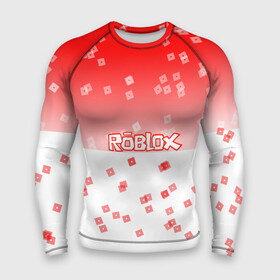 Мужской рашгард 3D с принтом ROBLOX в Курске,  |  | 3d | roblox | игра | лого | логотип | надпись | онлайн | платформа | роблокс | эмблема