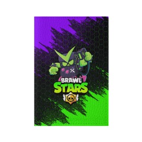 Обложка для паспорта матовая кожа с принтом BRAWL STARS VIRUS 8-BIT в Курске, натуральная матовая кожа | размер 19,3 х 13,7 см; прозрачные пластиковые крепления | 8 bit | 8 бит | bibi | brawl stars | crow | el brown | leon | leon shark | max | mr.p | sally leon | shark | stars | virus | werewolf | акула | биби | вирус | ворон | леон | оборотень | пингвин