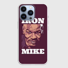 Чехол для iPhone 13 Pro с принтом Mike Tyson в Курске,  |  | Тематика изображения на принте: iron mike | iron mike tyson | mike tyson | бокс | железный майк | майк тайсон | таисон | тайсон