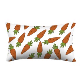 Подушка 3D антистресс с принтом Морковь в Курске, наволочка — 100% полиэстер, наполнитель — вспененный полистирол | состоит из подушки и наволочки на молнии | Тематика изображения на принте: 