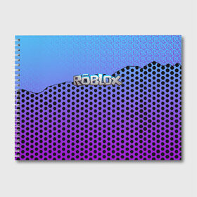 Альбом для рисования с принтом Roblox Gradient Pattern в Курске, 100% бумага
 | матовая бумага, плотность 200 мг. | game | game roblox | logo roblox | online game | r | roblox | игра | игра роблокс | лого | лого роблокс | логотип | надпись | онлайн игра | онлайн игра роблокс | роблокс