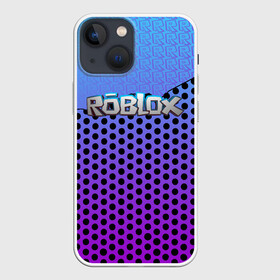 Чехол для iPhone 13 mini с принтом Roblox Gradient Pattern в Курске,  |  | game | game roblox | logo roblox | online game | r | roblox | игра | игра роблокс | лого | лого роблокс | логотип | надпись | онлайн игра | онлайн игра роблокс | роблокс