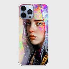 Чехол для iPhone 13 Pro Max с принтом Billie Pinky Wave в Курске,  |  | bad | bad guy | billi | billie | billie eilish | eilish | good girl | music | swag | айлиш | беляш | били | били айлиш | билли | билли айлиш | билли эйлиш | биляш | музка | певица | эйлиш